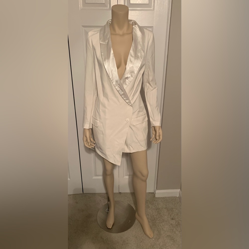 Ivory blazer dress